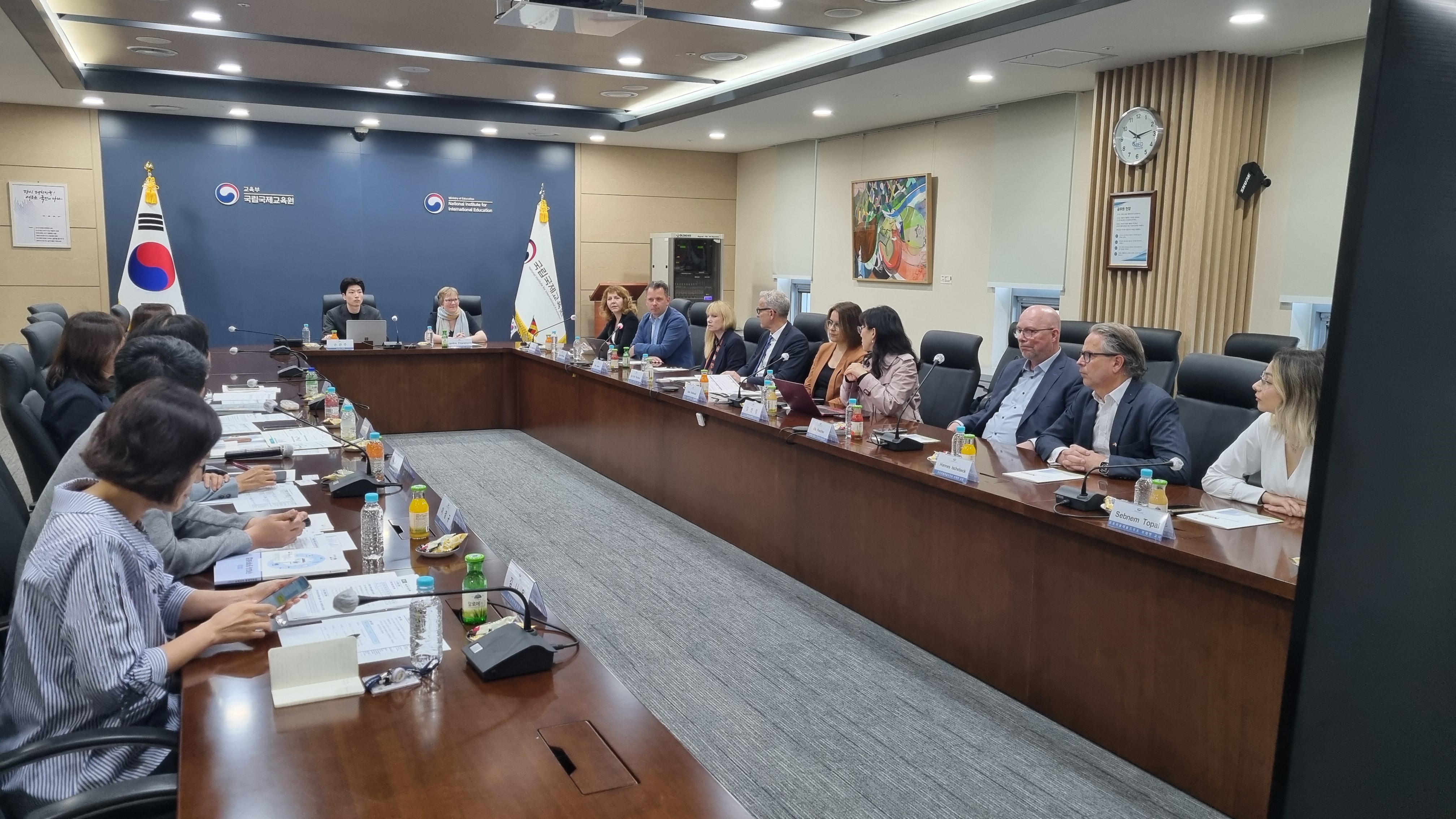 독일 교육관계자와의 업무협의