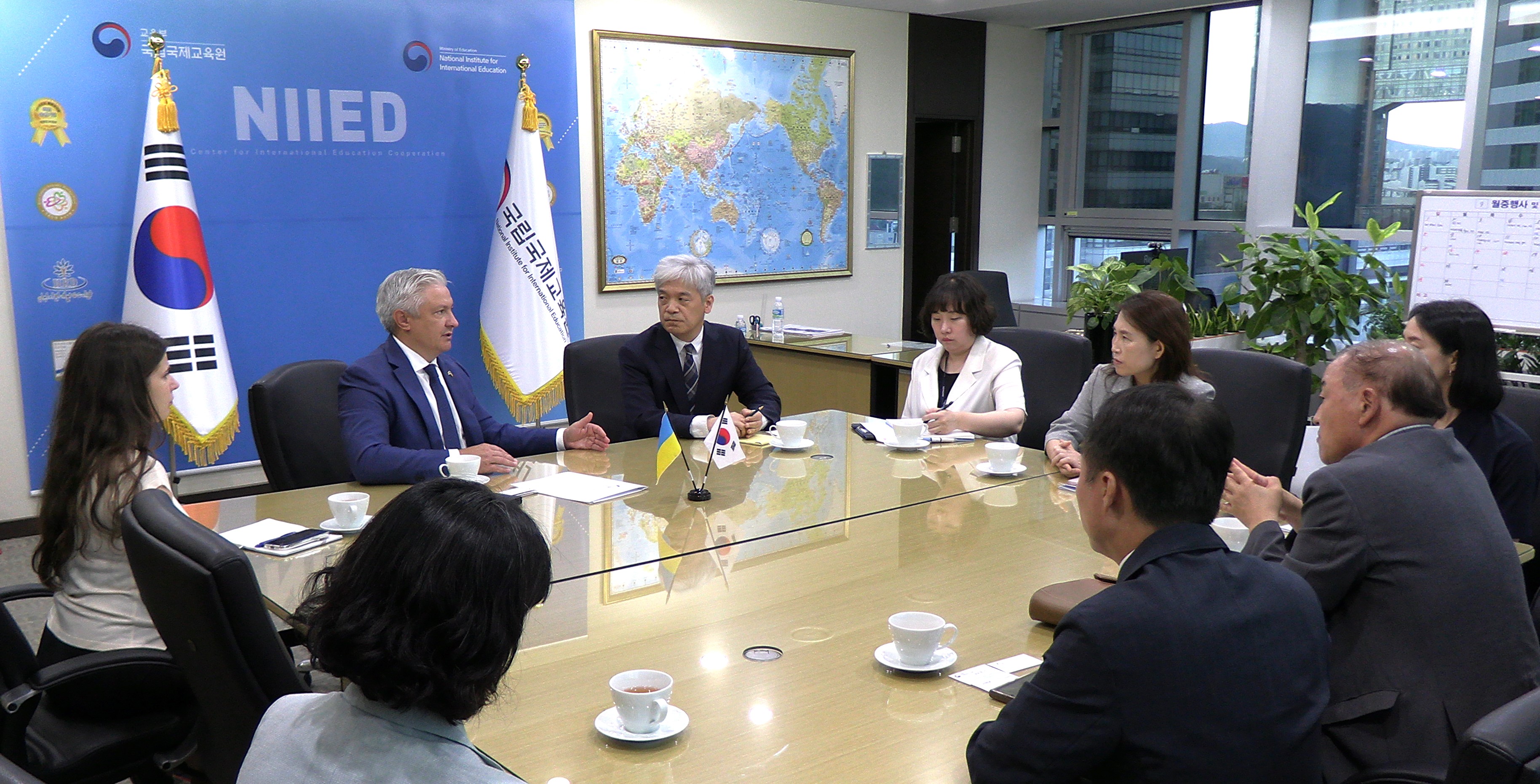 주한 우크라이나 대사 등 업무협의
